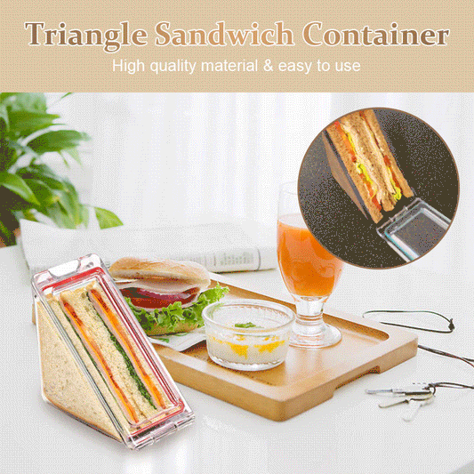 Dreieckiger Sandwich-Behälter