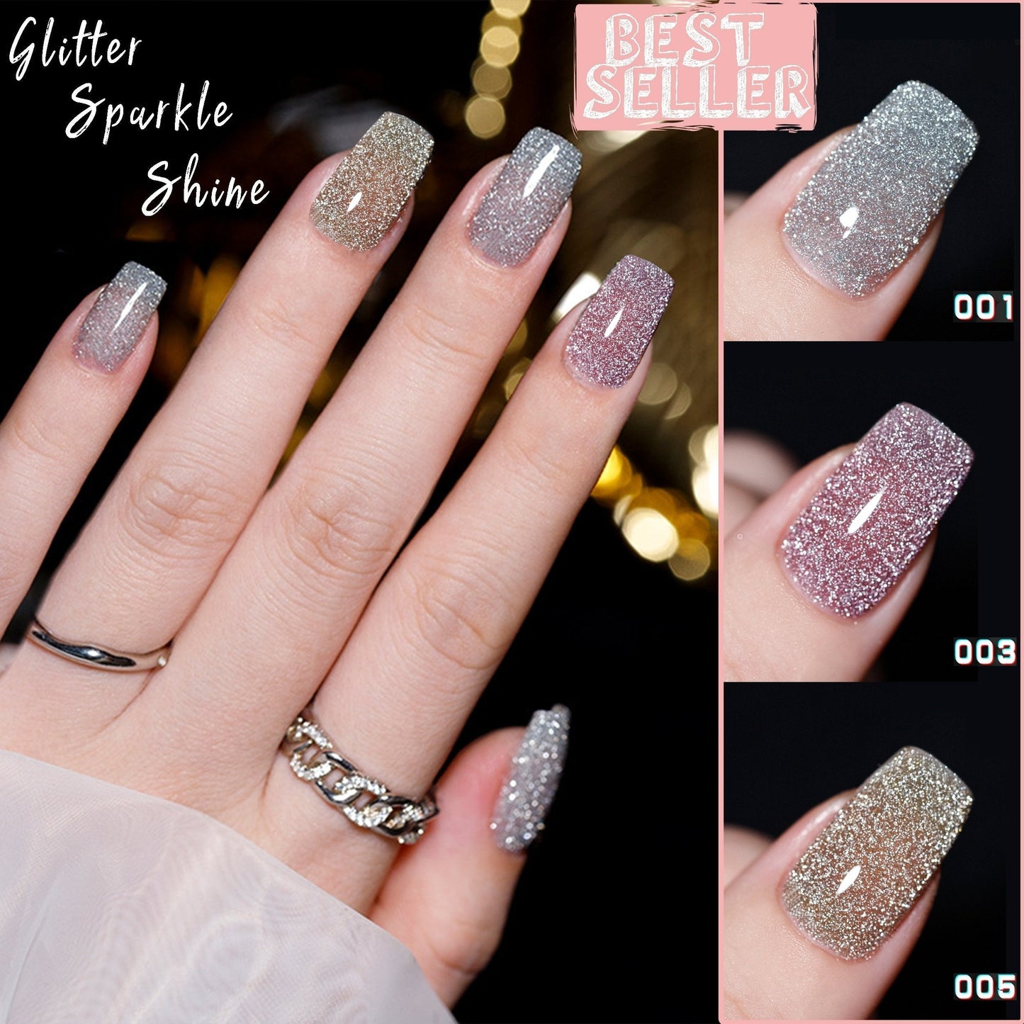 👍2025 New Arrival- 50% RABATT💥High Density Glitter Nagellack