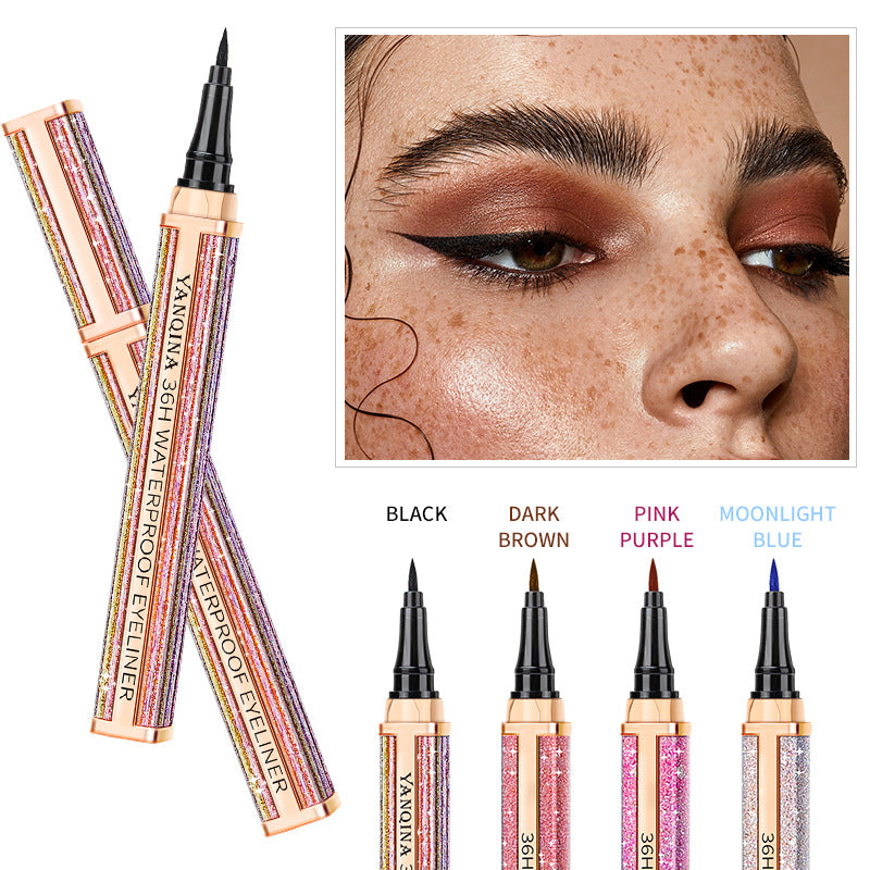 FĂ€rgad vattenfast eyeliner