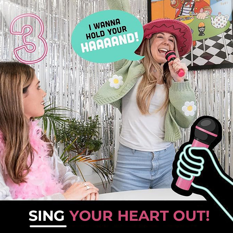 Roligt karaoke-partyspel