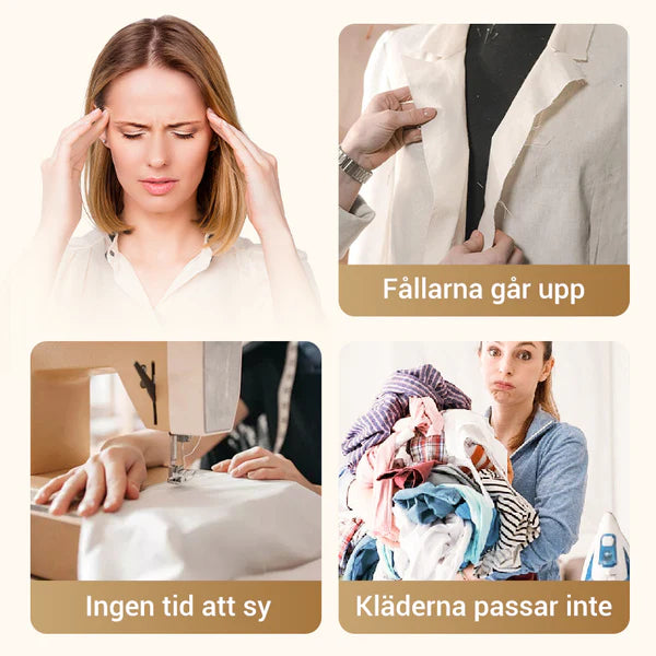 Kläder DIY Dubbelsidig självhäftande tejp (70 yd)