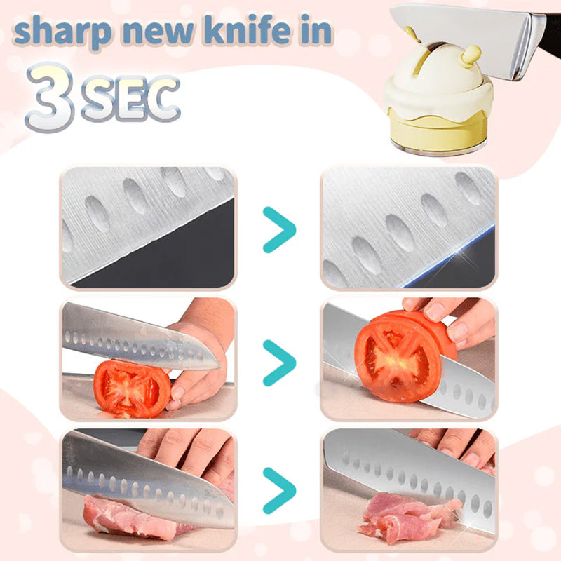 Knivslip med sugproppsbas