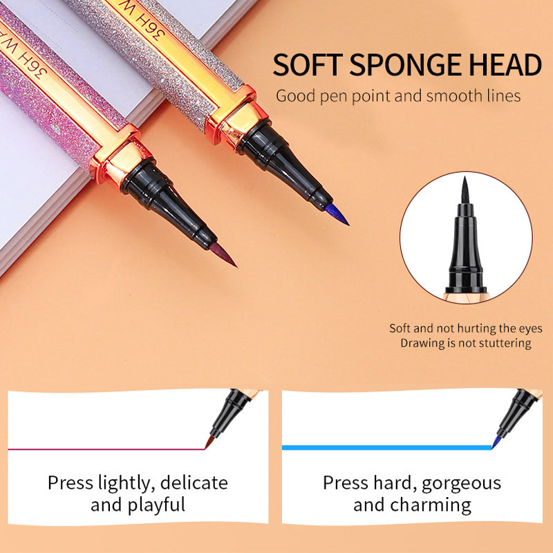 FĂ€rgad vattenfast eyeliner