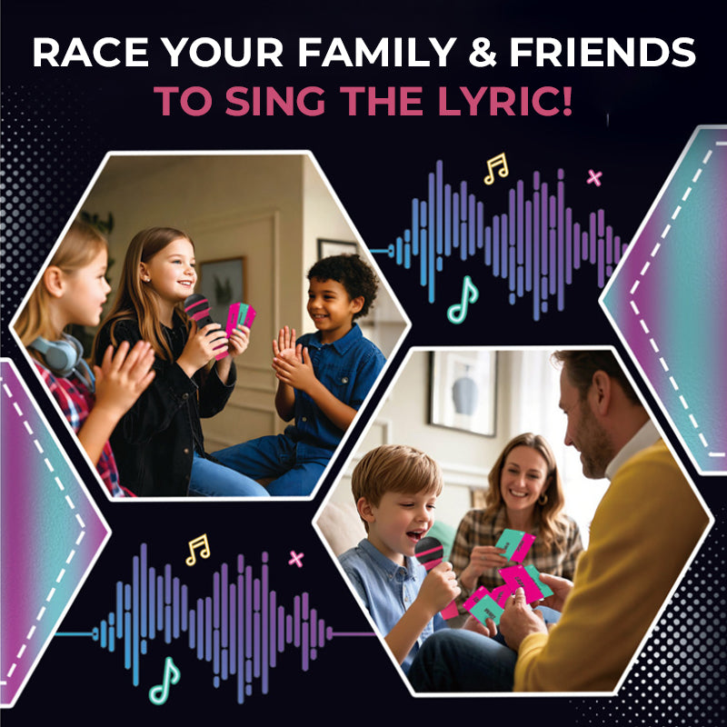 Roligt karaoke-partyspel