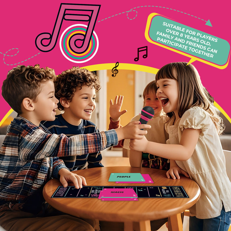 Roligt karaoke-partyspel