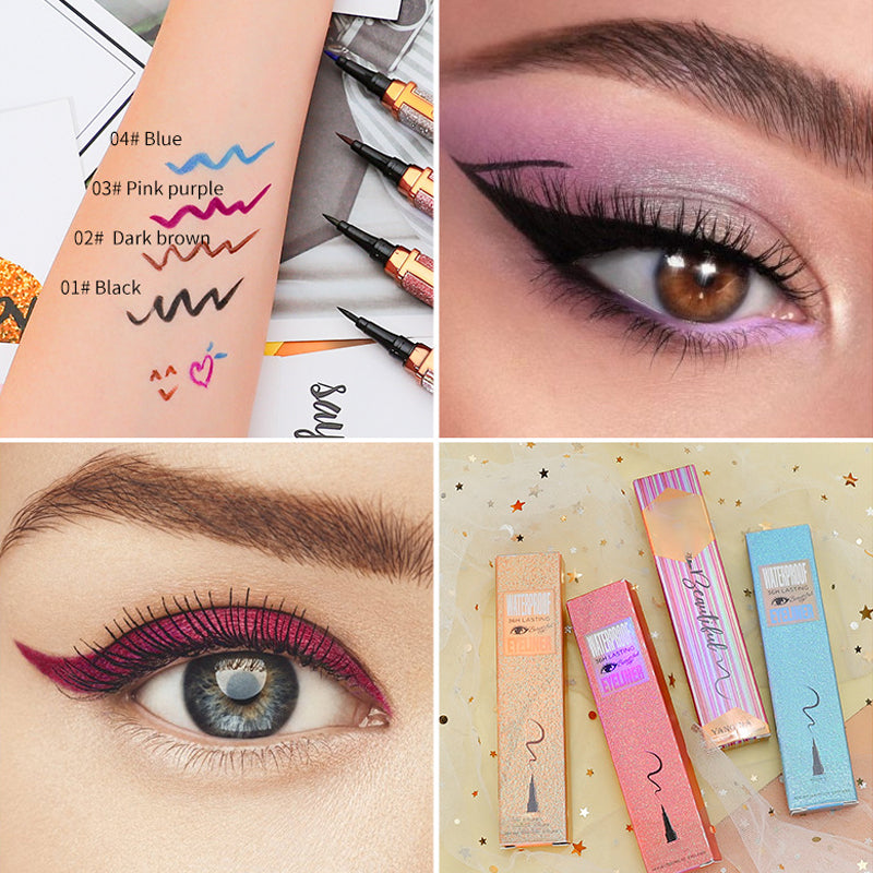 FĂ€rgad vattenfast eyeliner