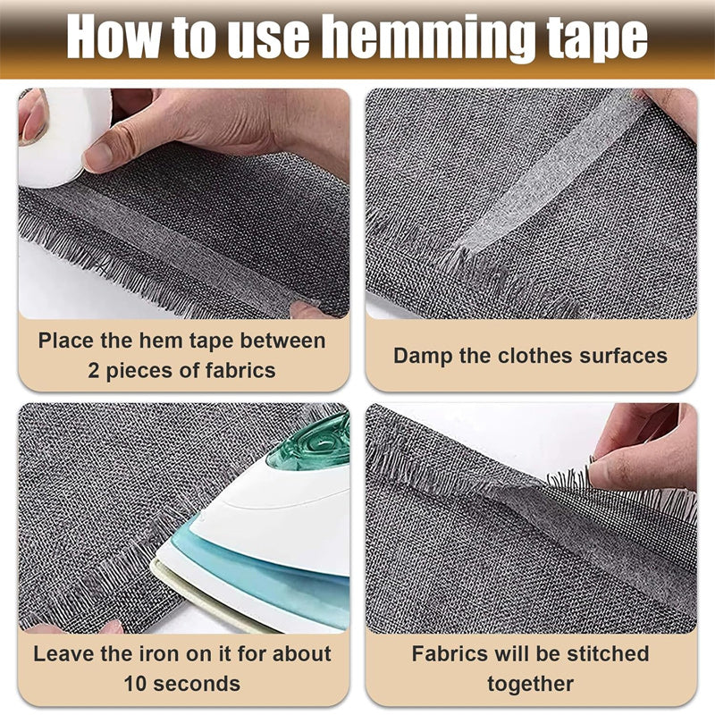 Kläder DIY Dubbelsidig självhäftande tejp (70 yd)