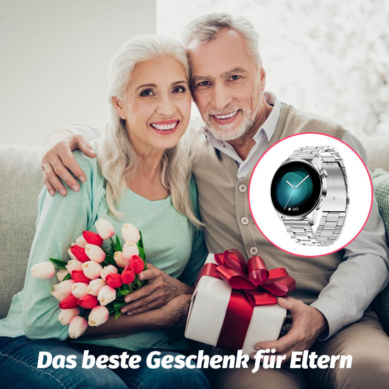 Herzfrequenz-Blutzuckerüberwachung, Bluetooth-Anruf-Sportuhr/Hjärtfrekvens blodsockerövervakning, Bluetooth-samtal sportklocka