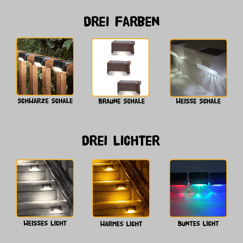Solar stegljus/solar trädgårdsljus