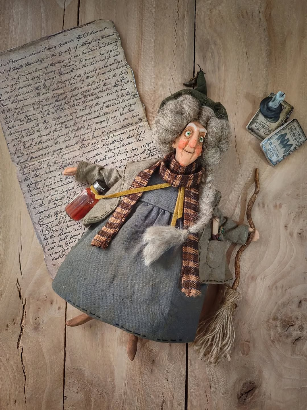 ✨Begränsad upplaga – endast 1000 handgjorda kökshäxdockor kvar!