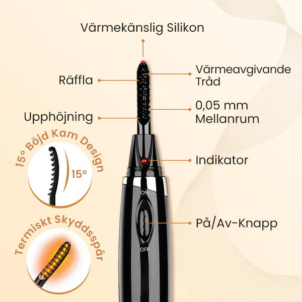 ❣️Uppvärmd ögonfransböjare❣️