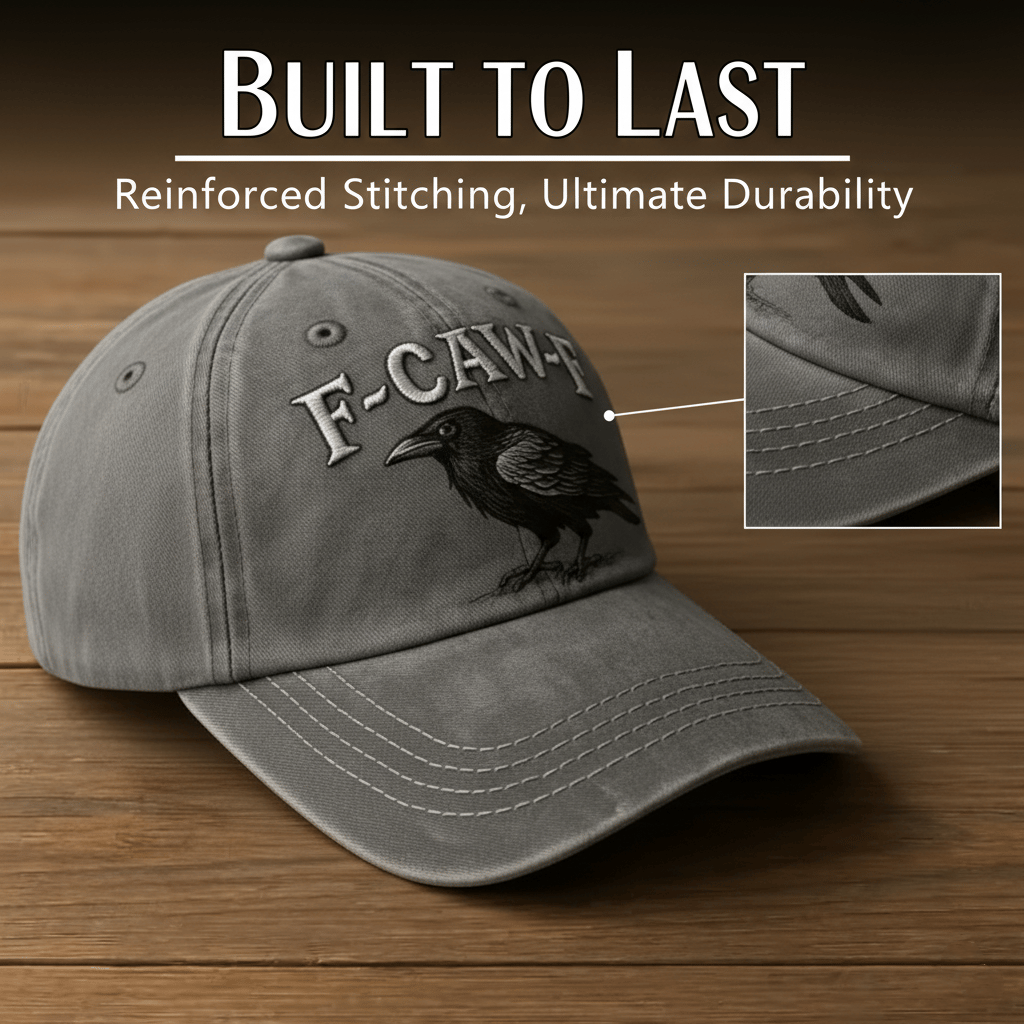 🔥Sista dagen 49 % rabatt - 🐦‍⬛F-CAW-F Crow Hat