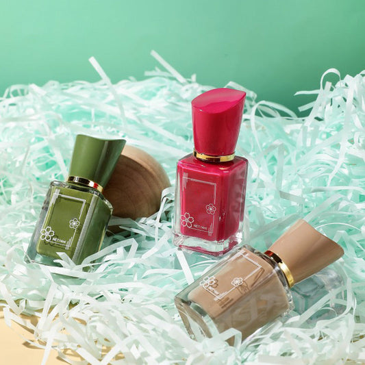 No-bake och snabbtorkande flerfärgat nagellack
