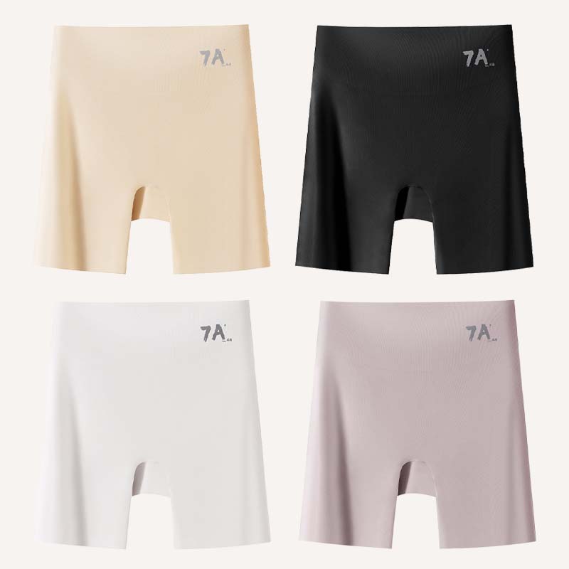 ✨ Ice Silk Safety Pants 3-i-1: underkläder, säkerhetsbyxor och magkontrollbyxor. Säg adjö till pinsamma, döljande ränder