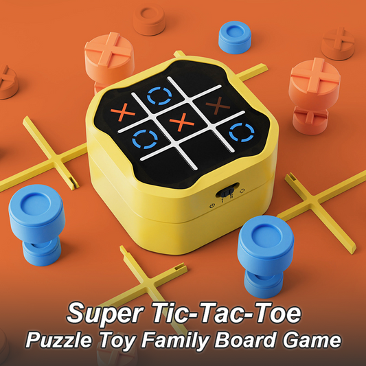 Super Tic-Tac-Toe Pussel Leksak Familj Brädspel