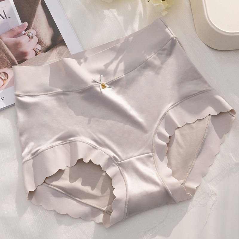 ( 🎁  2024 Nytt År Hot Sale  70% rabatt🎁)Pay1 Få 2(3paket) Premium Satin Antibakteriell Ice Silk Fuktabsorberande trosor