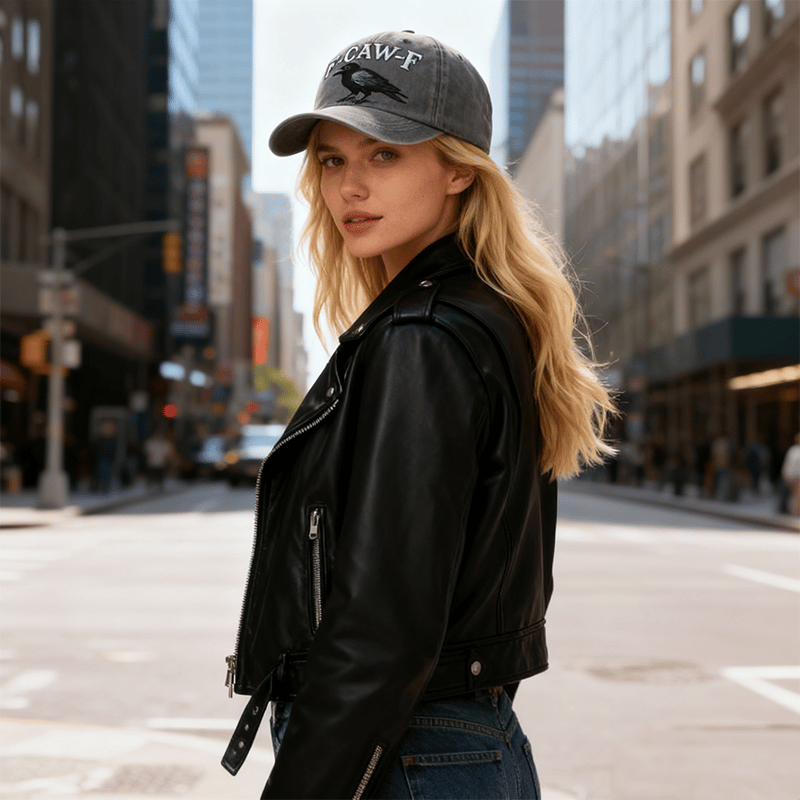 🔥Sista dagen 49 % rabatt - 🐦‍⬛F-CAW-F Crow Hat