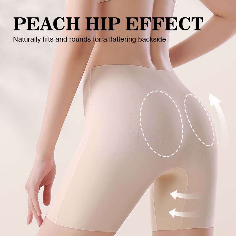 ✨ Ice Silk Safety Pants 3-i-1: underkläder, säkerhetsbyxor och magkontrollbyxor. Säg adjö till pinsamma, döljande ränder