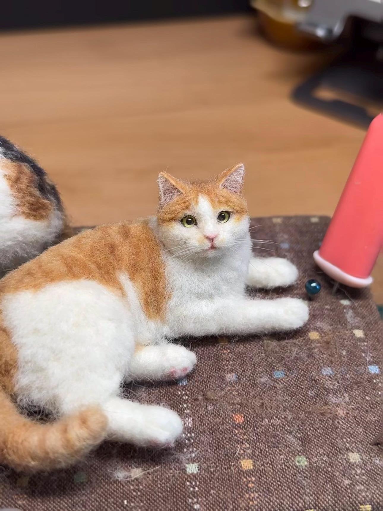 🔥SISTA DAGEN 49 % RABATT -🐱💖Mini filtad ullkat