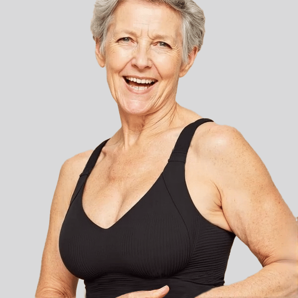 🔥Spring Hot Sale 49% OFF- Ribbad Push Up Justerbar Trådlös BH för kvinnor