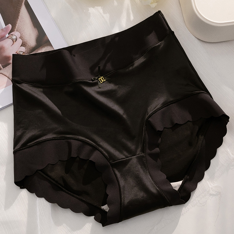 ( 🎁  2024 Nytt År Hot Sale  70% rabatt🎁)Pay1 Få 2(3paket) Premium Satin Antibakteriell Ice Silk Fuktabsorberande trosor