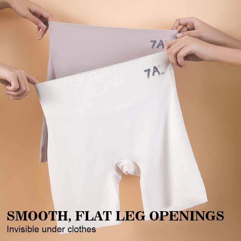 ✨ Ice Silk Safety Pants 3-i-1: underkläder, säkerhetsbyxor och magkontrollbyxor. Säg adjö till pinsamma, döljande ränder