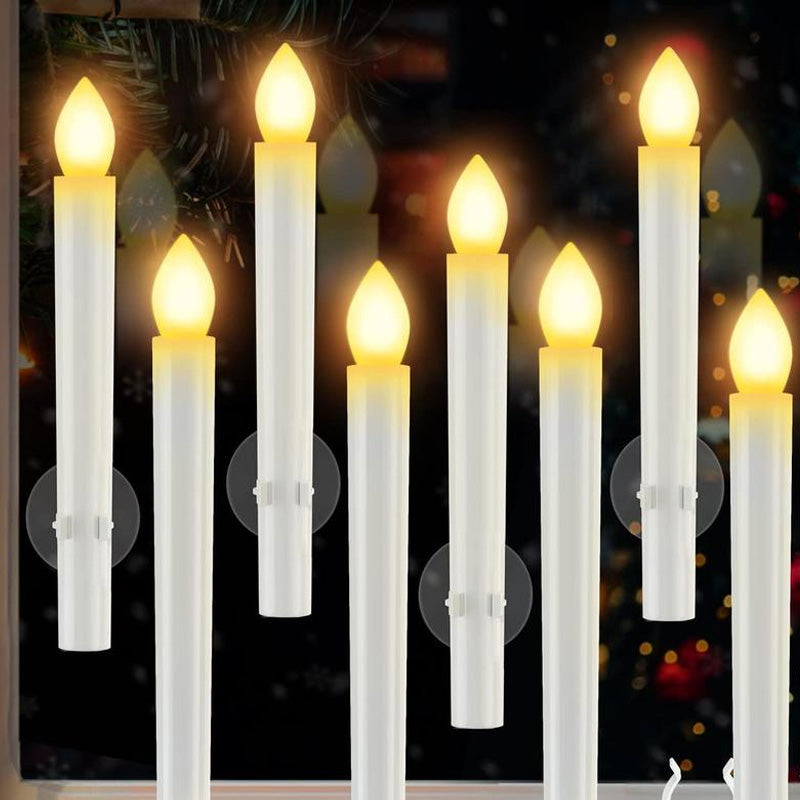 🎄 Julspecial 🔥 6st flammfria LED-fönsterljus