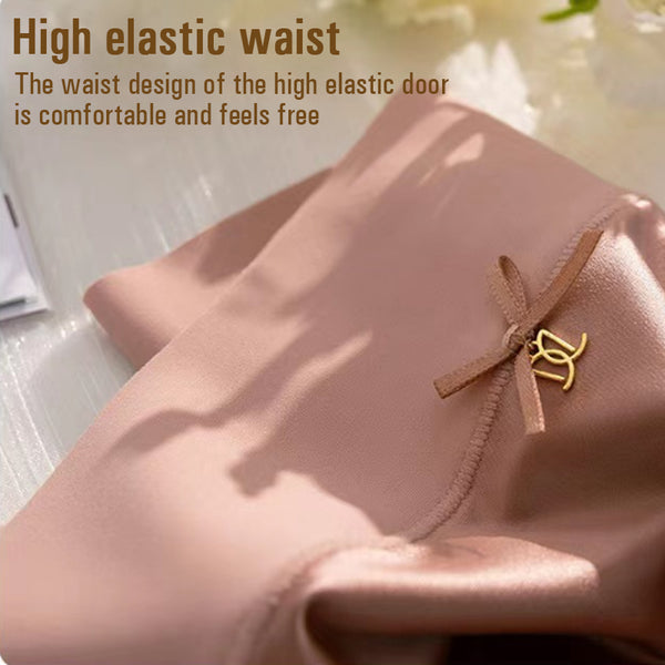 ( 🎁  2024 Nytt År Hot Sale  70% rabatt🎁)Pay1 Få 2(3paket) Premium Satin Antibakteriell Ice Silk Fuktabsorberande trosor