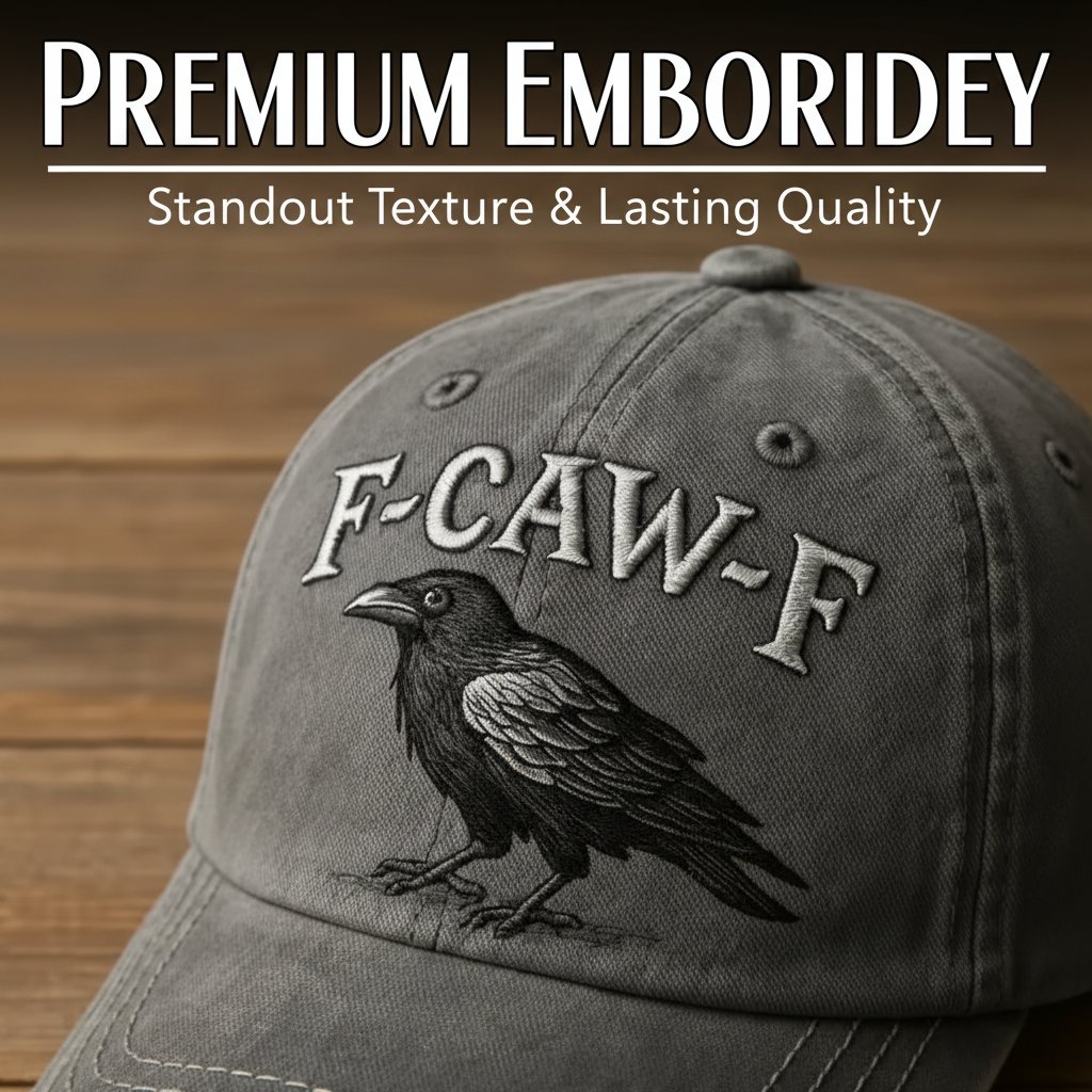 🔥Sista dagen 49 % rabatt - 🐦‍⬛F-CAW-F Crow Hat