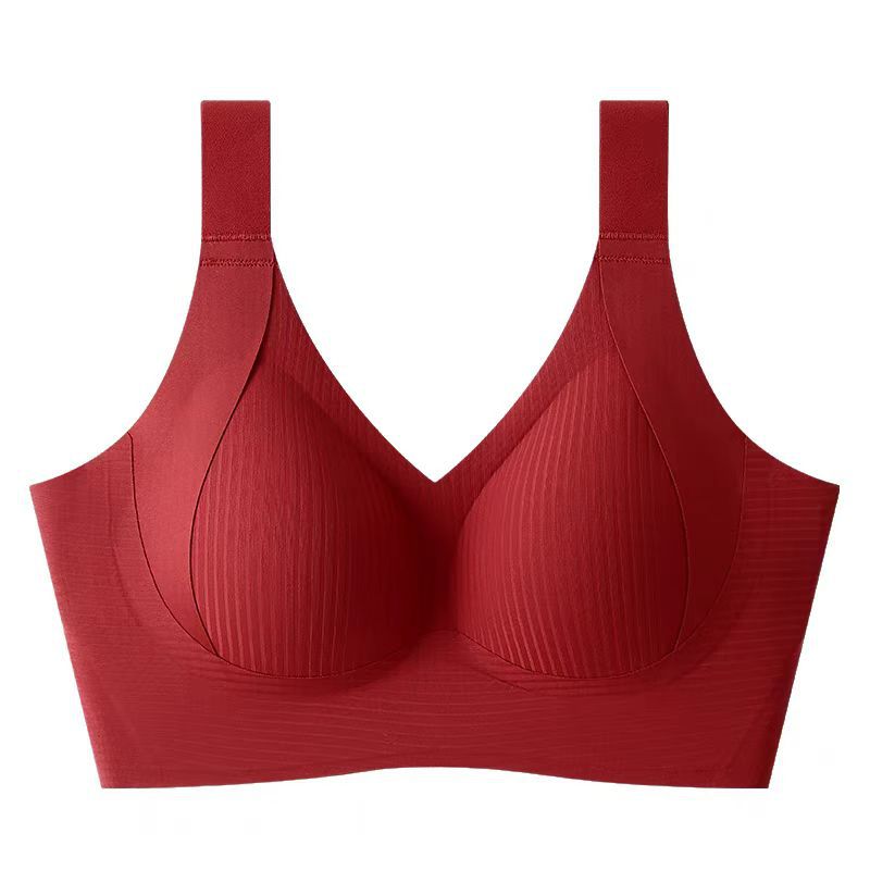 🎁Köp 1 få 3 förpackningar🔥Ribbad justerbar trådlös behå för kvinnor