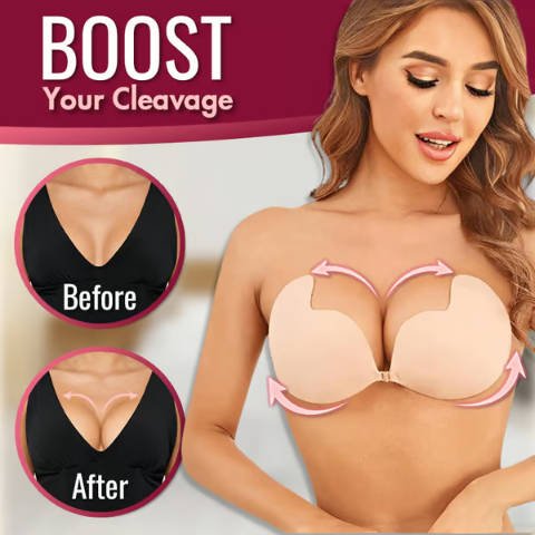 🌷 Osynlig diva axelbandslös rygglös push up-bh