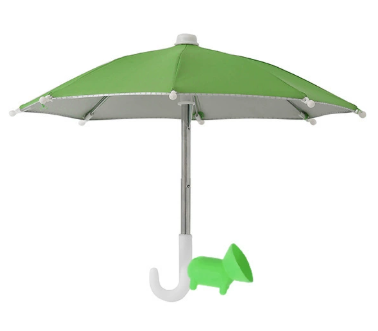 😎Telefonparaply med sugkopp☂️