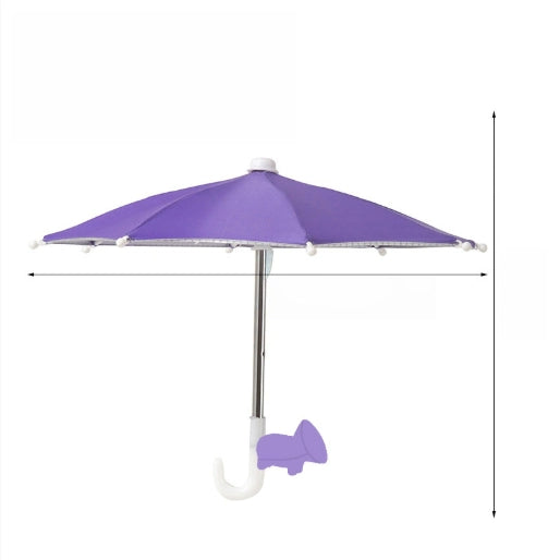 😎Telefonparaply med sugkopp☂️