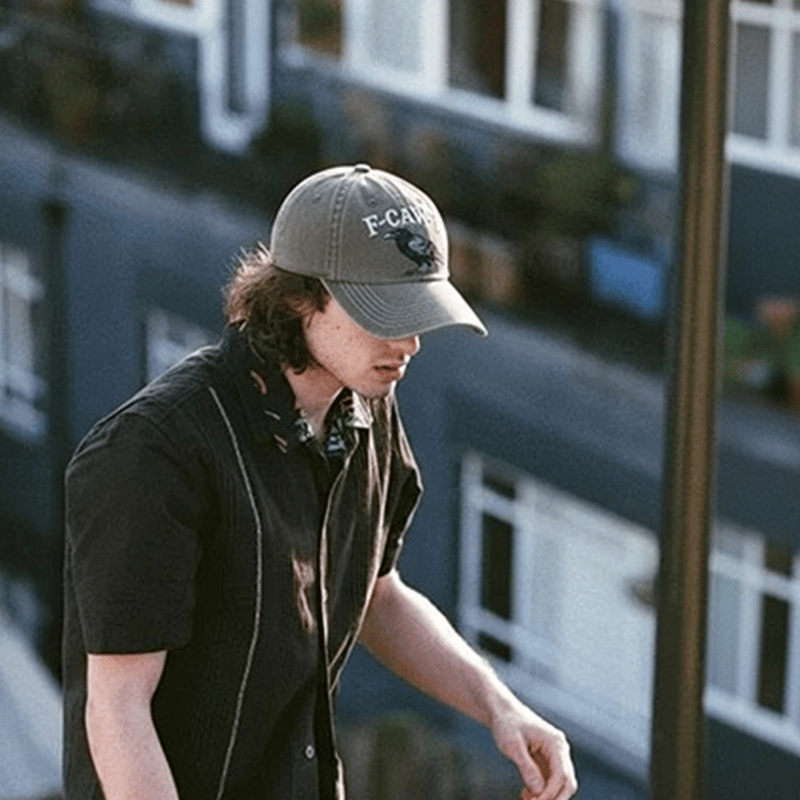 🔥Sista dagen 49 % rabatt - 🐦‍⬛F-CAW-F Crow Hat