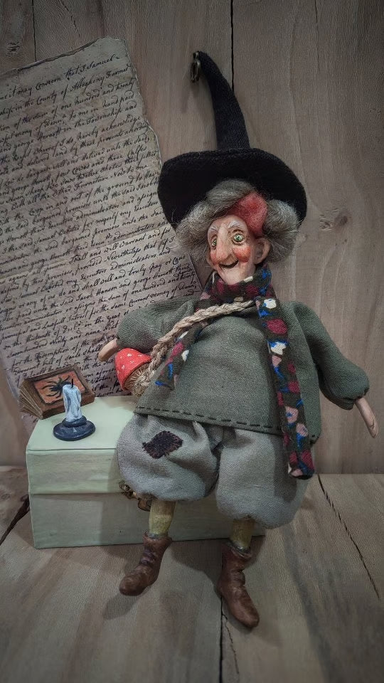 ✨Begränsad upplaga – endast 1000 handgjorda kökshäxdockor kvar!