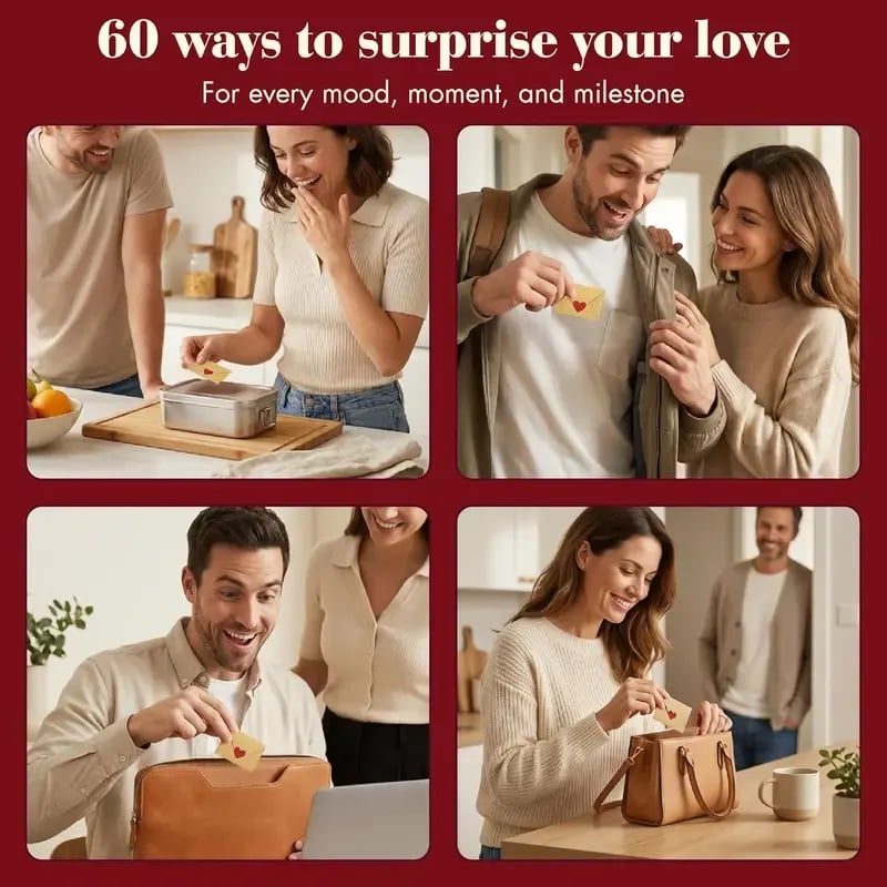 💖Heta Alla hjärtans dag-erbjudande🌹Gör-det-själv-brevlåda med kärlek – Mini tomma kort och kuvert ✨