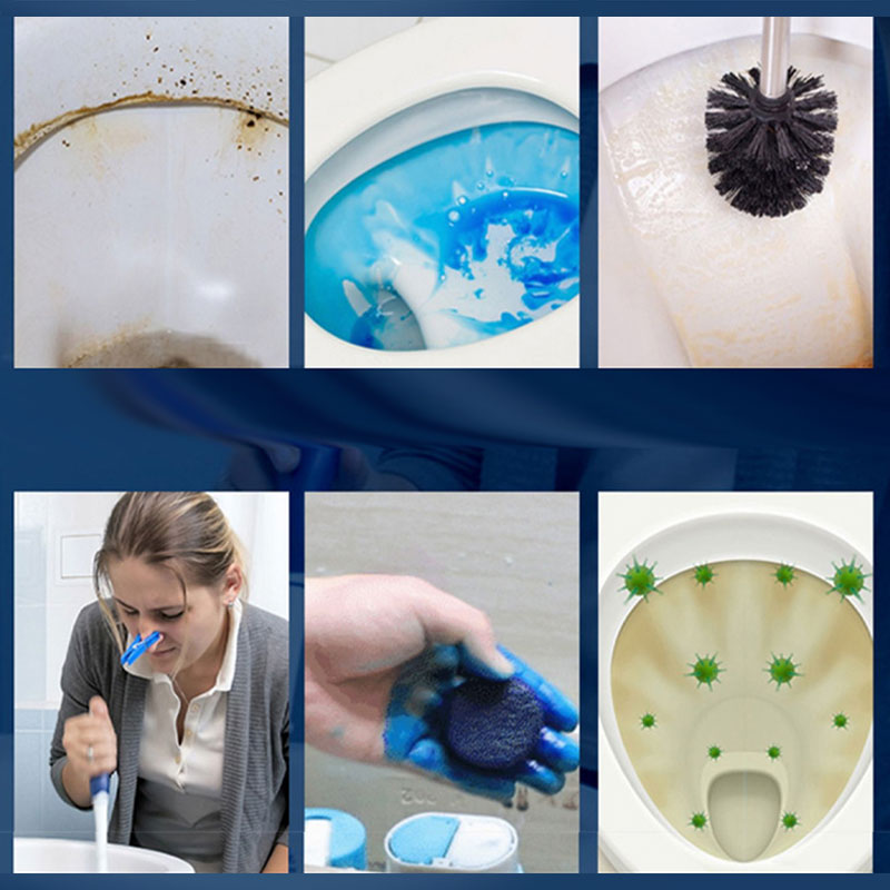 🔥Köp 1 få 1 gratis - 🍋Lemon Scent Toilet Bowl Cleaner Tablets