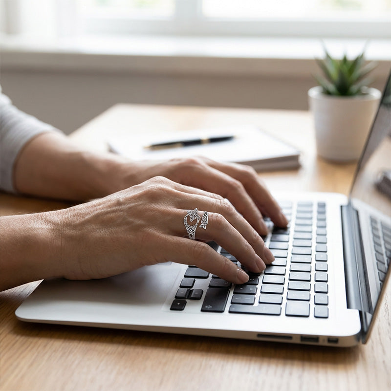 Keltisk treenighetsring – Vintage ring i mystisk stil 🔮