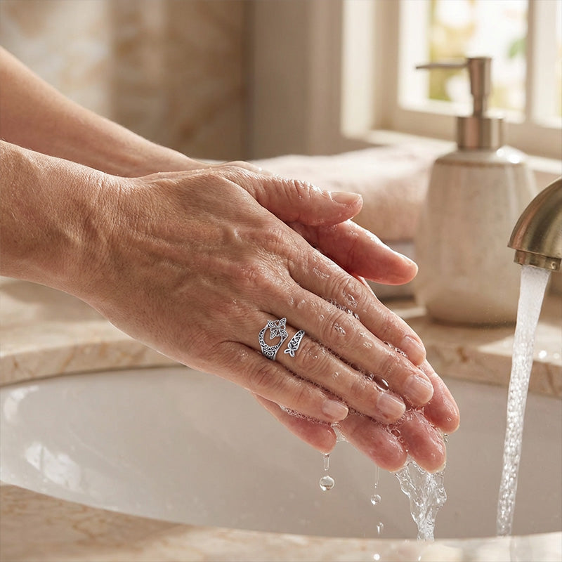 Keltisk treenighetsring – Vintage ring i mystisk stil 🔮